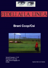 Fedeli alla linea - cover cccp/csi